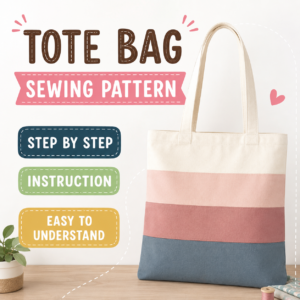 Tote Bag Sewing Pattern Pdf